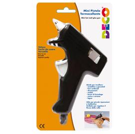 Pistola mini - per colla a caldo - ø8mm - 20w - cwr