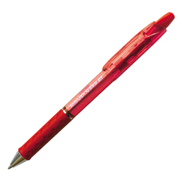 Penna a sfera a scatto feel it - punta 1,0mm - rosso - pentel