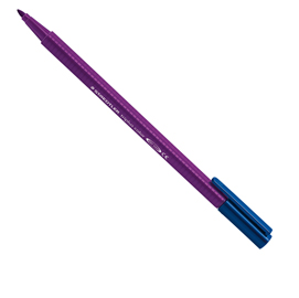 Pennarello triplus color - punta 1,0mm - violetto  - staedtler