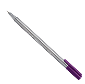 Penna fineliner triplus  - tratto 0,30mm - violetto - staedtler