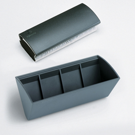 Porta marcatori e cancellino magnetici board assistant - magnetici - legamaster