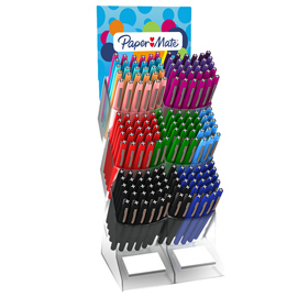Penne flair original e tropical - colori assortiti - papermate - espositore 180 penne