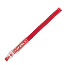 Penna a sfera cancellabile kleer - punta 0,7mm - rosso  - pilot