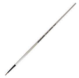 Pennello sintetico tondo graduate - manico lungo - n. 20 - daler rowney