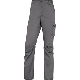 Pantalone da lavoro panostrpa - sargia/poliestere/cotone/elastan - taglia xl - grigio/nero - deltaplus