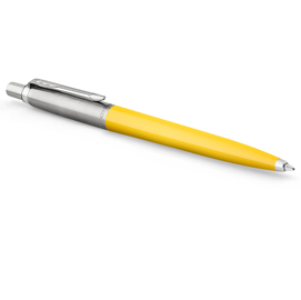 Penna a sfera jotter original - a scatto - punta m - fusto giallo - parker