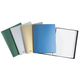 Portalistini metal a fogli fissi - ppl - 60 buste - 22x30cm - colori assortiti - favorit