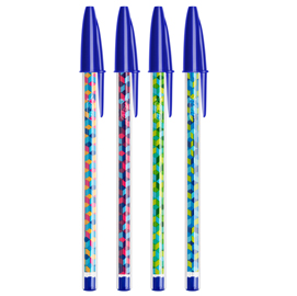 Penna a sfera con cappuccio cristal® collection - punta 1,0 mm - blu - bic®