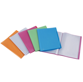 Portalistini a fogli fissi lumina - 20 buste - 22x30cm - colori assortiti - favorit