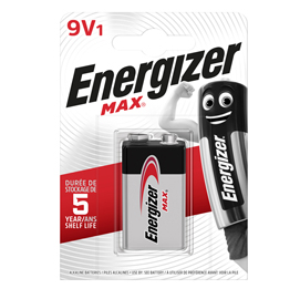 Pila transistor 9v - 9v - energizer max - conf. 1 pezzo