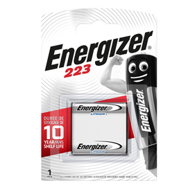 Pila 223 photo lithium - 3v - energizer specialistiche - conf. 1 pezzo