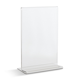 Portadepliant con base a t - a6 - 10,5x15 cm - lebez