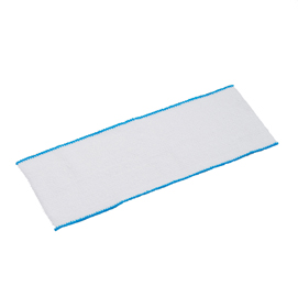 Panno mop swispo - bianco con bordo blu - 44x14 cm - vileda - conf. 50 pezzi