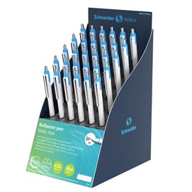 Penne a sfera slider xite - colori assortiti - schneider - expo 30 pezzi