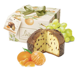 Panettone mandarino, linea frutta e fiori 500g loison
