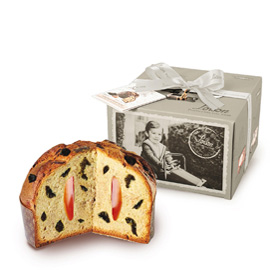 Panettone nerosale, linea eroi 600g loison