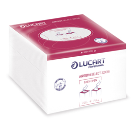 Panni multiuso airtech select - 32x38 cm - lucart - conf. 55 pezzi