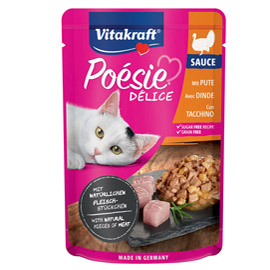 Poésie délisauce per gatti - gusto tacchino - 85 gr - vitakraft