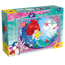 Puzzle maxi ''disney little mermaid'' - 60 pezzi - lisciani