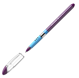 Penna a sfera slider basic - punta xb - viola - schneider