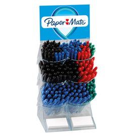 Penna inkjoy rt +  cap - colori assortiti - papermate - expo 180 pezzi