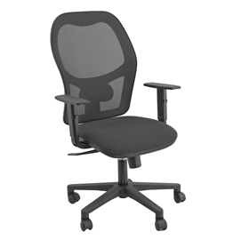 Poltrona operativa hubble - 3 blocchi - nero - unisit