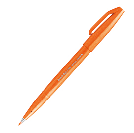 Pennarello sign pen - arancio - pentel