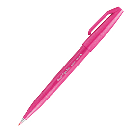 Pennarello sign pen - rosa - pentel