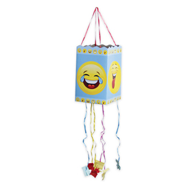 Pignatta emoticons - 20 x 33 x 20 cm - cartone colorato - big party
