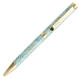 Penna sfera botanical - a scatto - menta - filofax