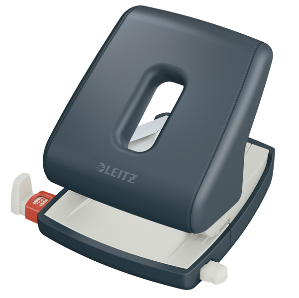 Perforatore cosy - a 2 fori - grigio - leitz