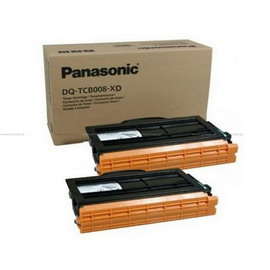 Panasonic - conf. 2 toner - nero - dq-tcb008-xd - 8.000 pag cad
