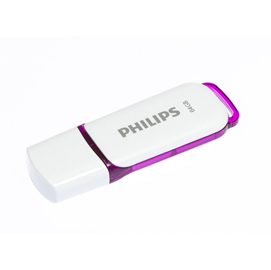 Philips - usb 2.0 - snow edition - 64 gb - viola