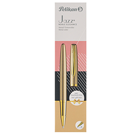 Roller jazz noble elegance - punta m - gold - pelikan