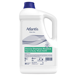 Ricarica doccia shampoo 2 in 1 - tanica 5 l - atlantis - beauty escape
