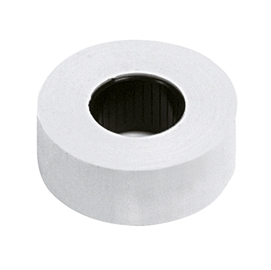 Rotolo 1000 etichette art.165 - 22x12 mm - permanente - bianco - lebez - conf. 10 rotoli