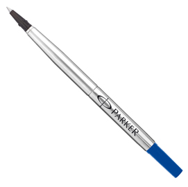 Refill roller standard - punta fine  - blu - parker