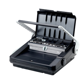 Rilegatrice wirebind w18 - manuale - a dorso metallico - rexel