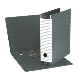 Registratore delso line g15 - dorso 8 cm - protocollo 23x33 cm - grigio - esselte