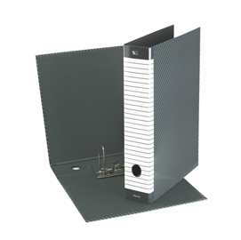 Registratore delso line g14 - dorso 5 cm - protocollo 23x33 cm - grigio - esselte