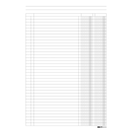Registro a 2 colonne - 31 x 24cm - 100 fogli - edipro