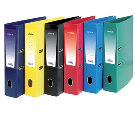 Registratore unico rado - dorso 8 cm - protocollo 23x33 cm - blu - favorit