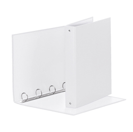 Raccoglitore meeting - 4 anelli tondi 30 mm - dorso 4 cm - 22x30 cm - ppl - bianco - esselte
