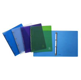 Raccoglitore 2ndlife - 4 anelli tondi 15 mm - dorso 2,5 cm - 22x30 cm - mix 4 colori - favorit