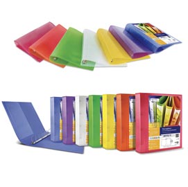 Raccoglitore personalizzabile myto ti - 4 anelli a d 30 mm - dorso 4 cm - 22x30 cm - colori assortiti - sei rota