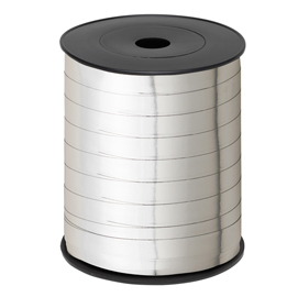 Rocca di nastro 6870 - metal - 5mmx100mt - argento 04 - brizzolari