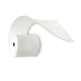 Rotolo per pos e calcolatrici - carta termica bpa free - 57 mm x 40 mt - diametro esterno 54 mm - anima 12 mm - rotolificio pugliese - blister 10 pezzi