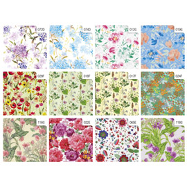 Rotolo carta regalo fiori - 2 x 0,70 m - rex sadoch