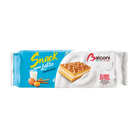 Snack al latte - 28 gr - balconi - conf. 10 pezzi