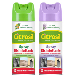 Spray disinfettante - virucida - lavanda e agrumi - 300 ml - citrosil